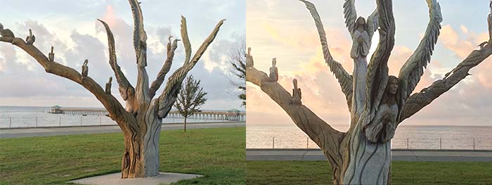 The Angel Tree across from the Bay Town Inn. Photo credit: NOAA/IOOS