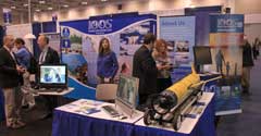 U.S. IOOS booth at the Oceans' 12, MTS IEEE conference. Image Credit: StormCenter Communications, Inc.