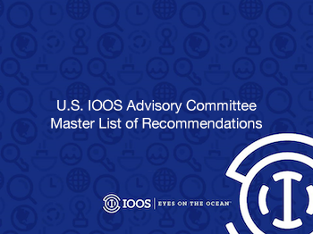 U.S. IOOS Advisory Committee 101
