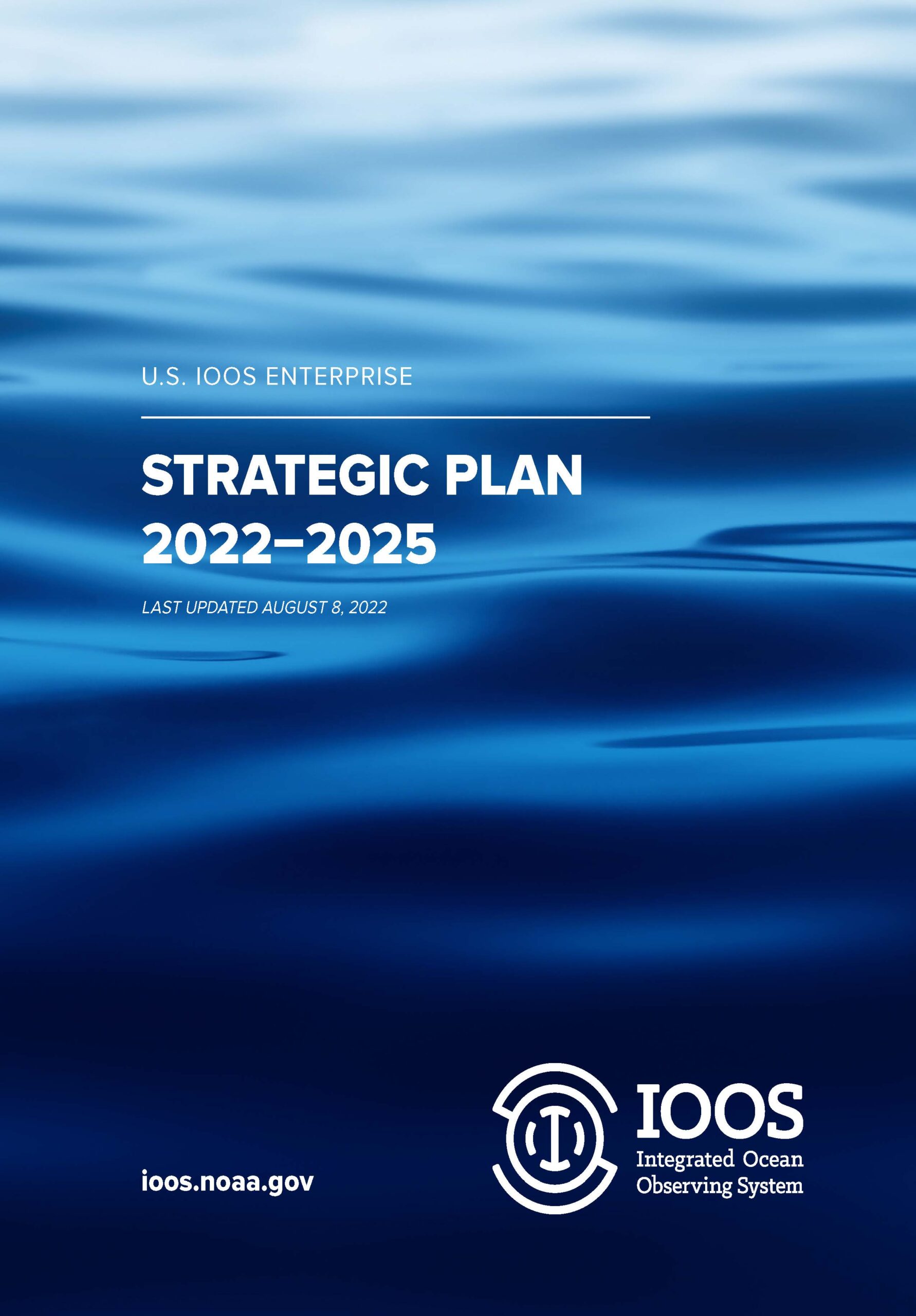 Cover of U.S. IOOS Enterprise Strategic Plan